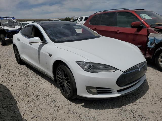 TESLA MODEL S 2013 Белы