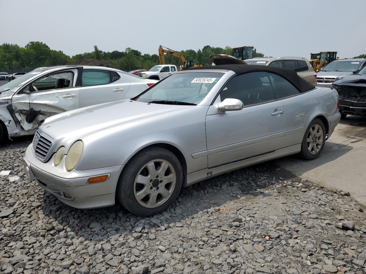 2002 Mercedes-Benz Clk 320 продається в Duryea, PA - Rear End