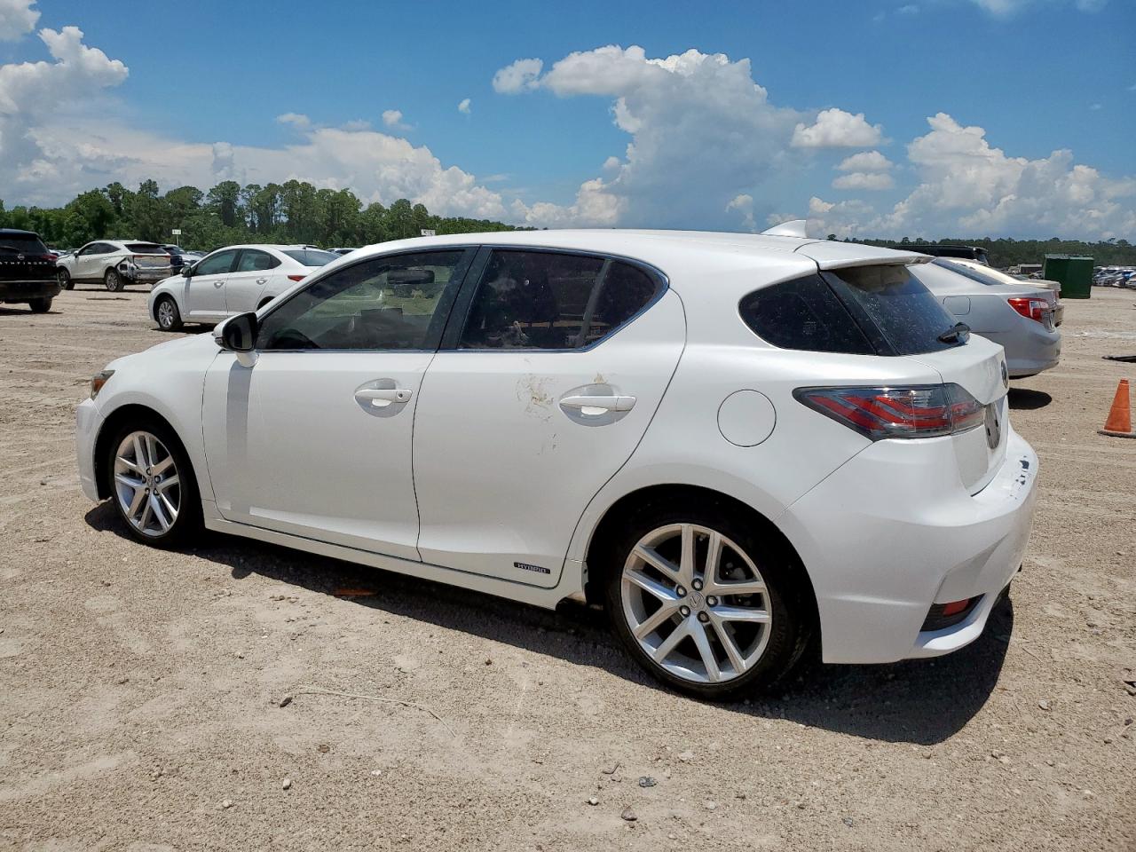 LEXUS CT 200 2014 VIN JTHKD5BH3E2189525 zdjęcie 2