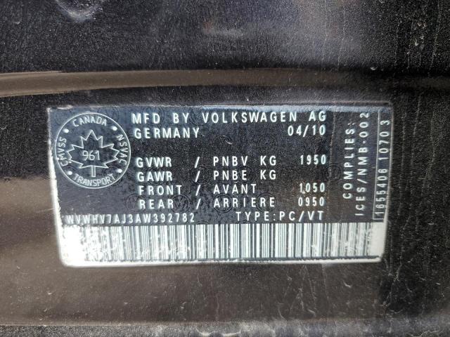 2010 VOLKSWAGEN GTI 