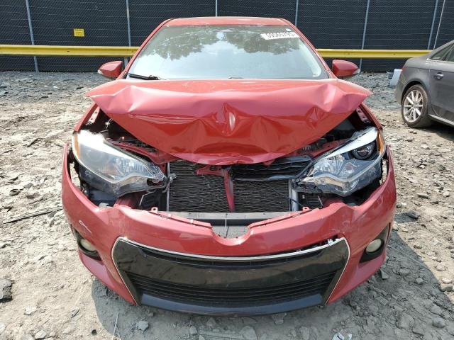  TOYOTA COROLLA 2014 Червоний