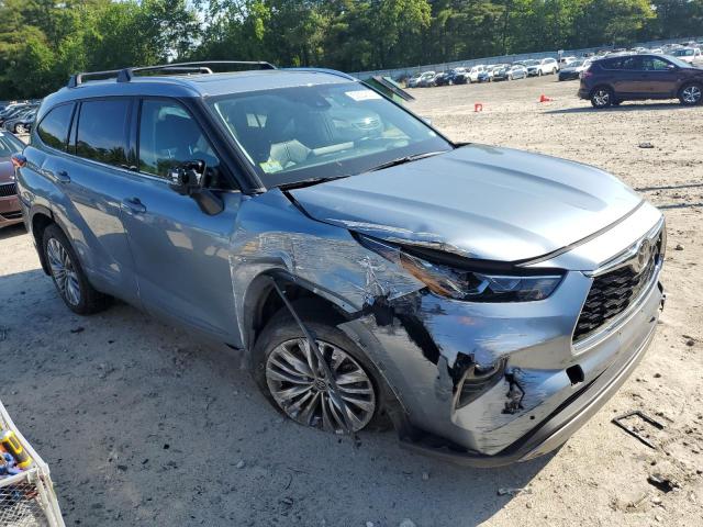  TOYOTA HIGHLANDER 2023 Синий