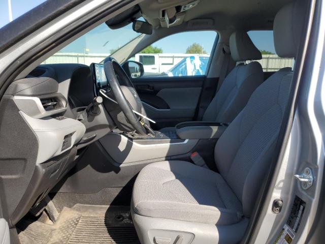  TOYOTA HIGHLANDER 2021 Серебристый