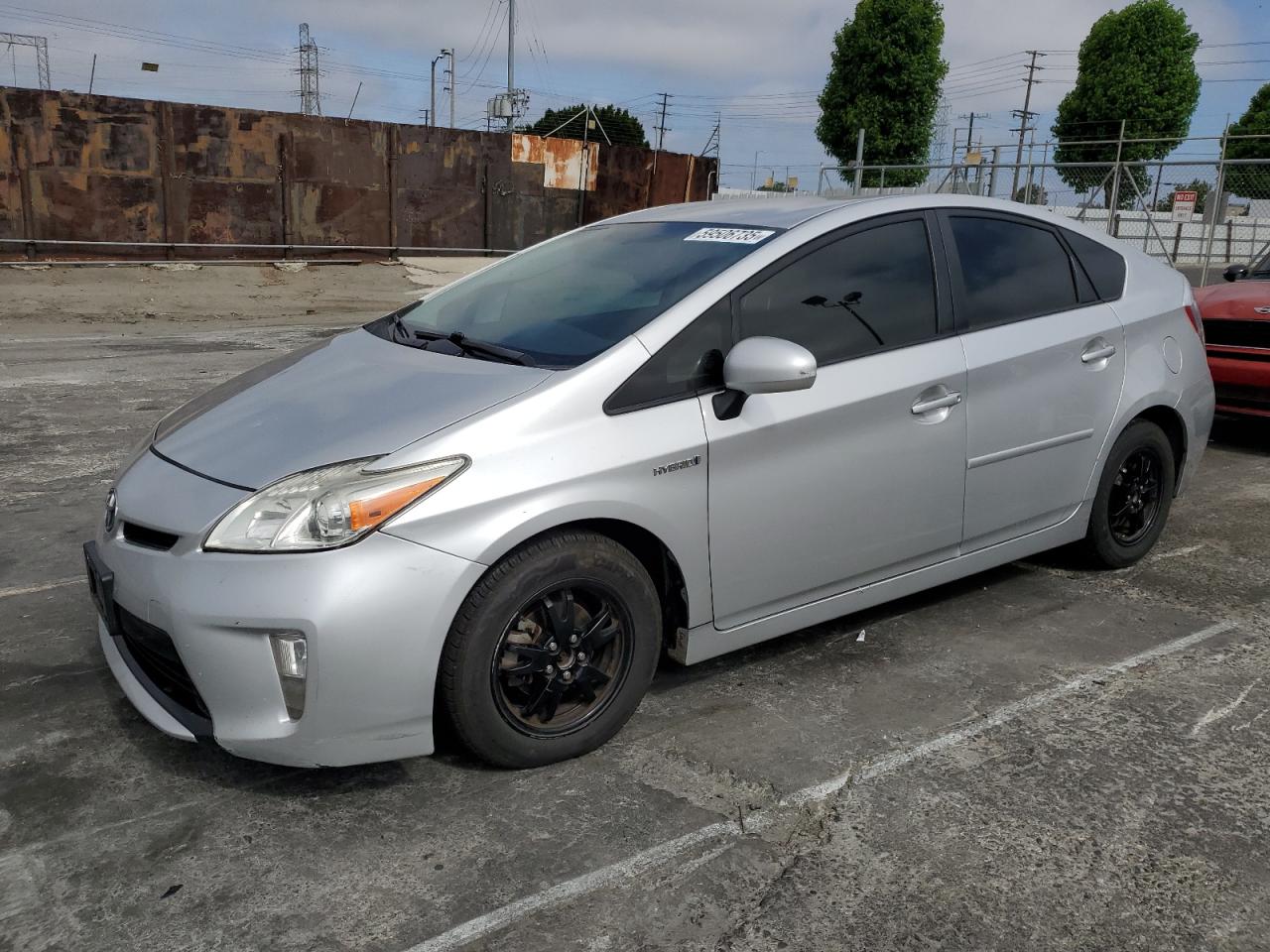 2015 Toyota Prius  de vânzare în Wilmington, CA - Side