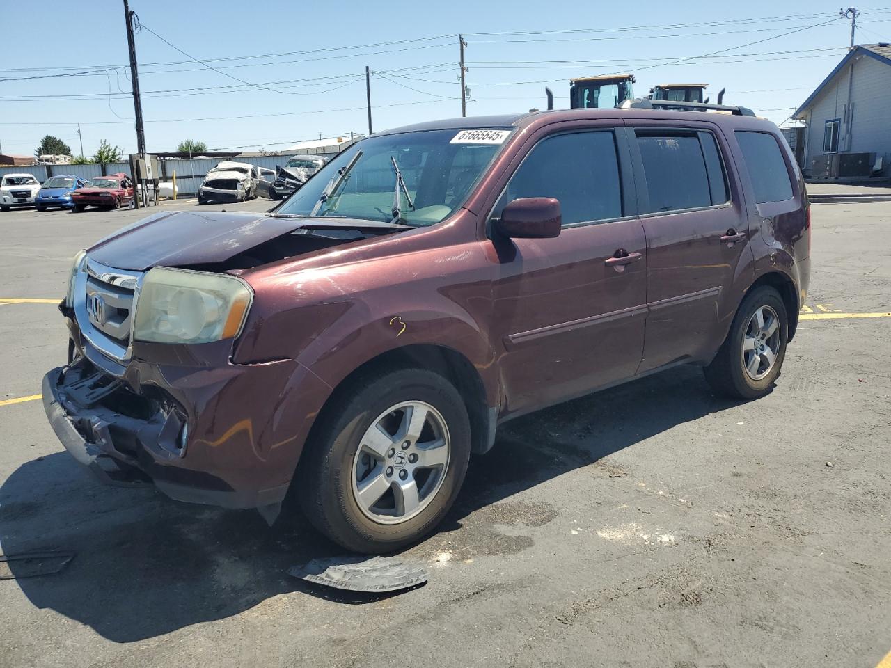 5FNYF4H59AB028701 HONDA PILOT Photo 1