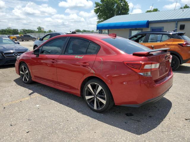  SUBARU IMPREZA 2019 Czerwony