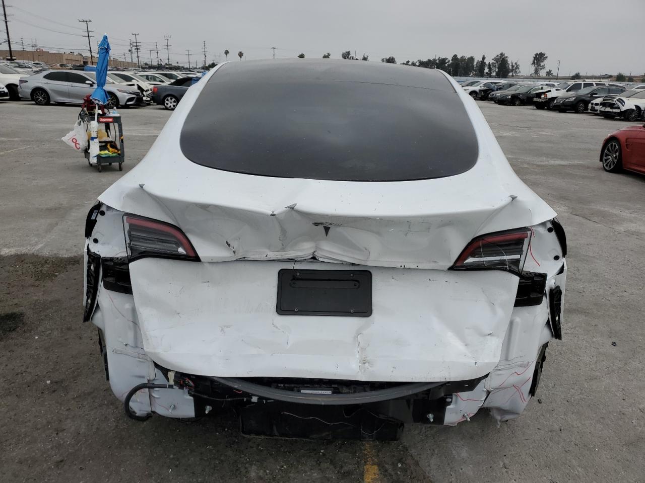 2024 Tesla Model Y VIN: 7SAYGDED6RF101045 Lot: 60907975
