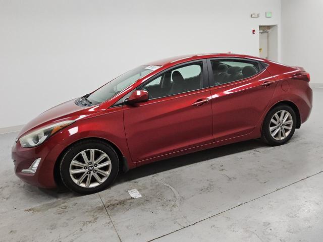  HYUNDAI ELANTRA 2014 Red