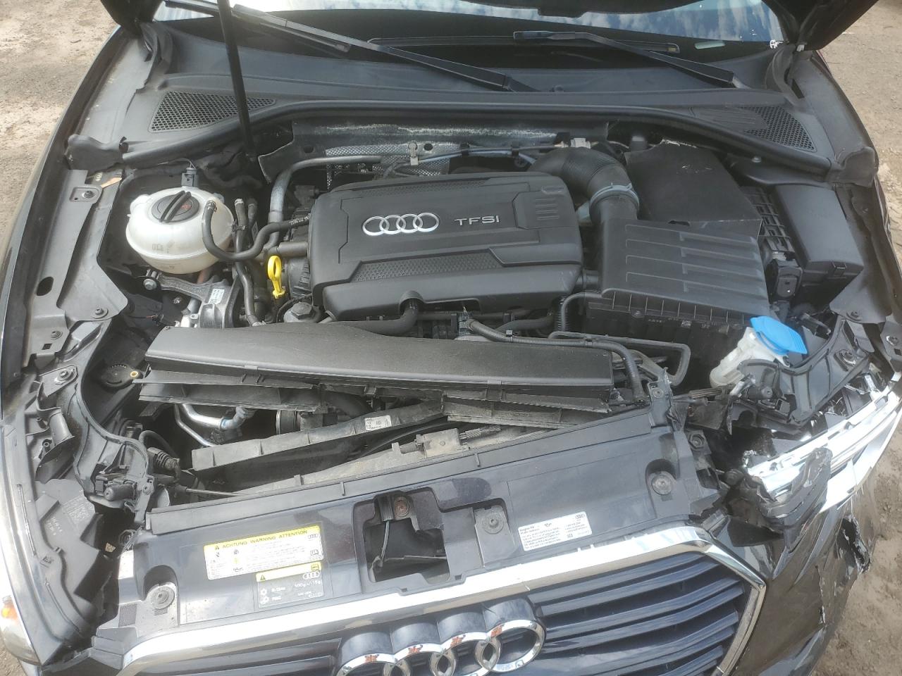 2017 Audi A3 Premium VIN: WAUB8GFF2H1009999 Lot: 60615665