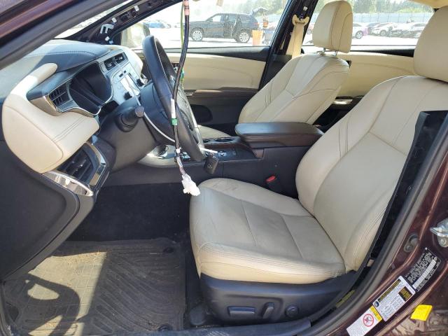 Sedans TOYOTA AVALON 2016 Burgundy