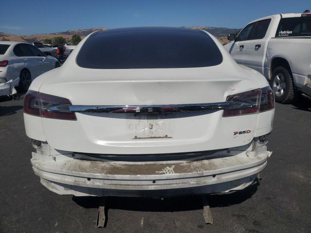  TESLA MODEL S 2014 Белы