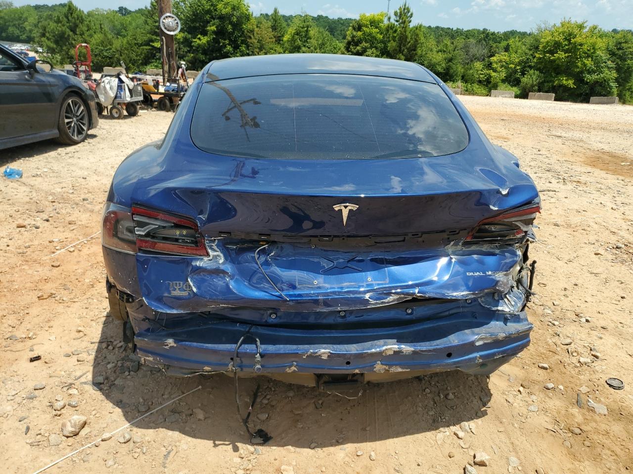 2021 Tesla Model S VIN: 5YJSA1E22MF424423 Lot: 62090975