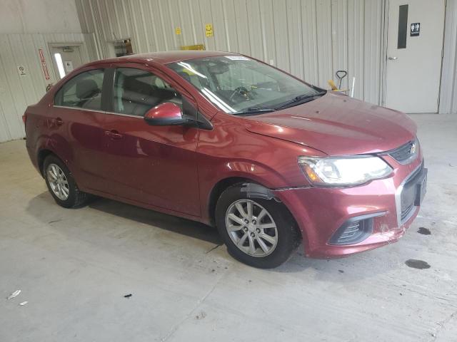 Седаны CHEVROLET SONIC 2017 Красный