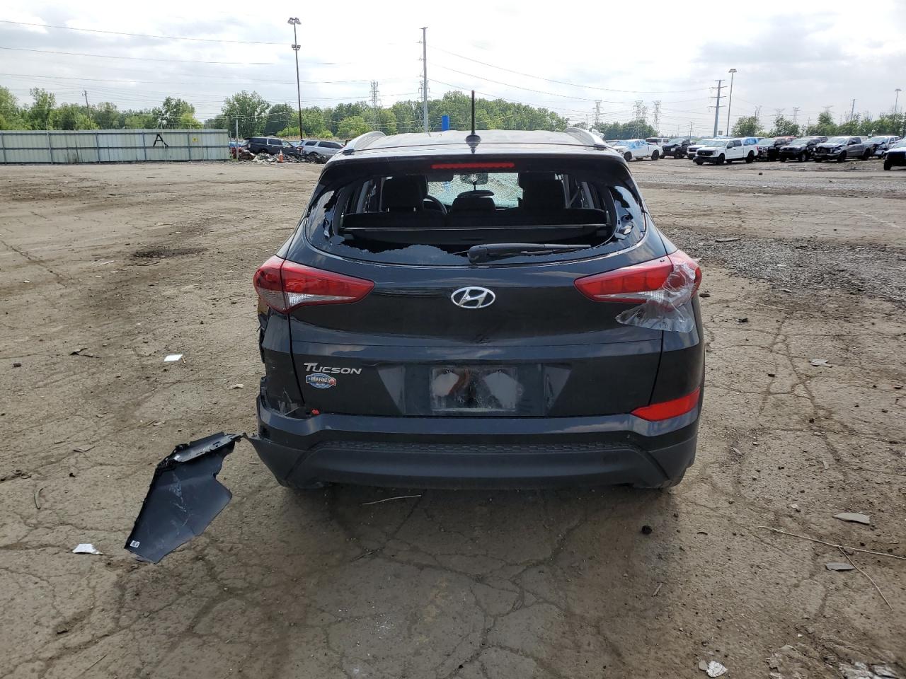 2017 Hyundai Tucson Limited VIN: KM8J33A40HU406620 Lot: 60320515