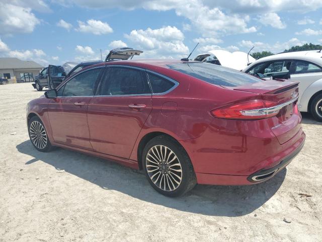  FORD FUSION 2017 Red