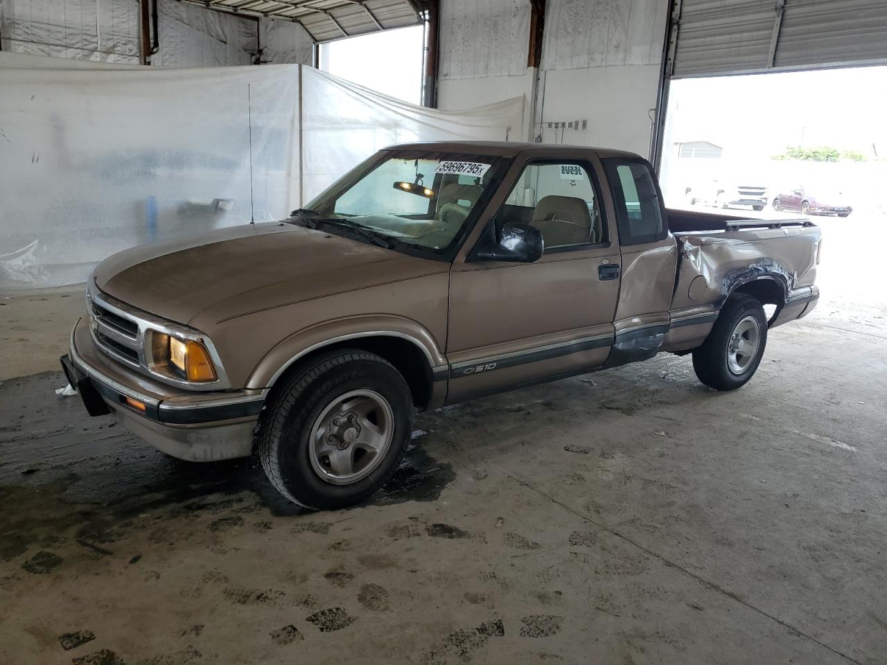 1996 Chevrolet S Truck S10 de vânzare în Lexington, KY - Side