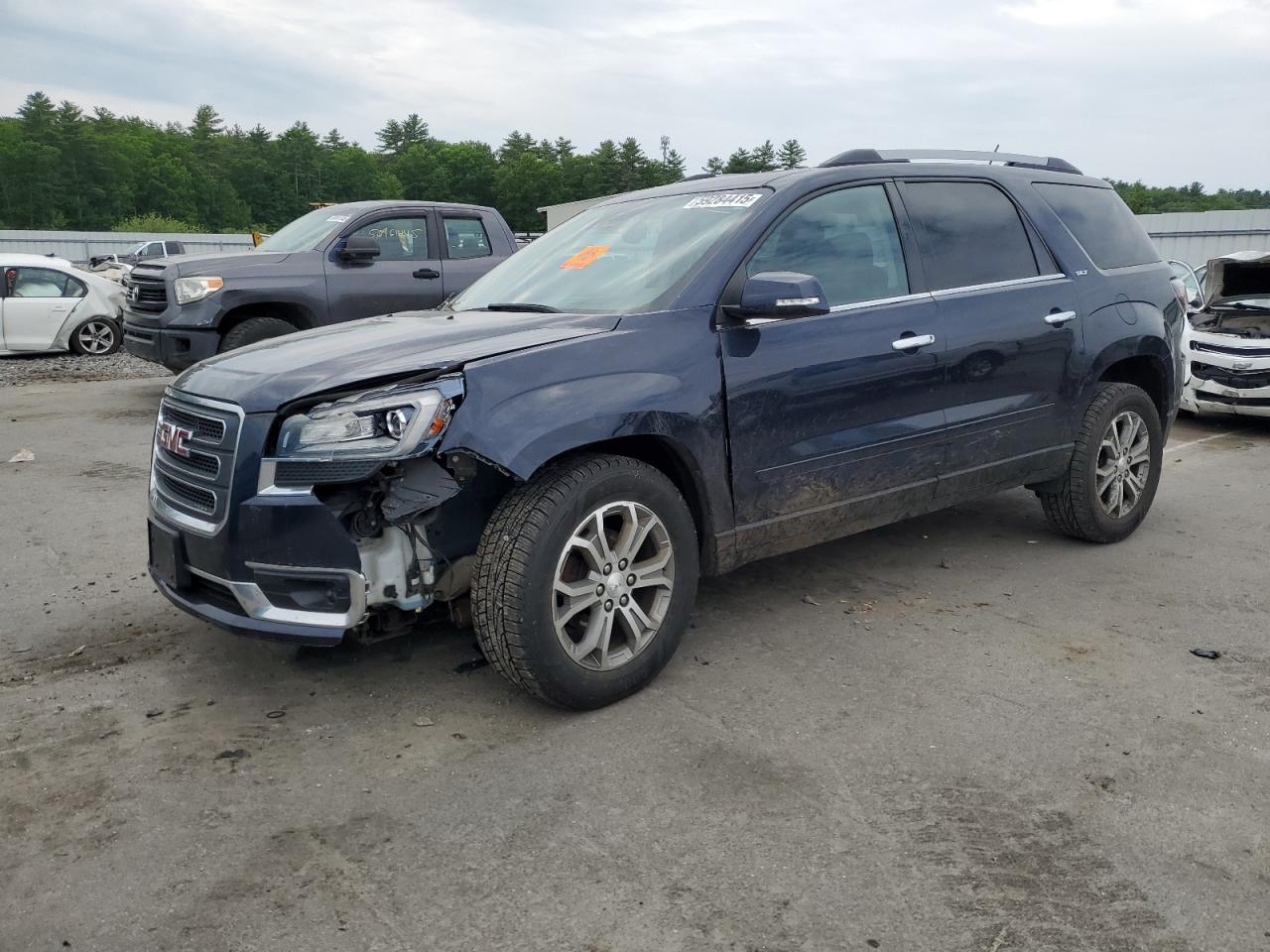 2015 Gmc Acadia Slt-2 იყიდება Windham-ში, ME - Front End