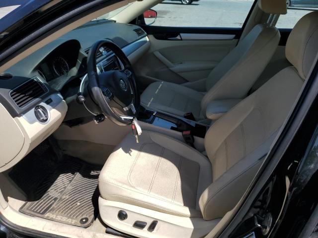  VOLKSWAGEN PASSAT 2012 Black