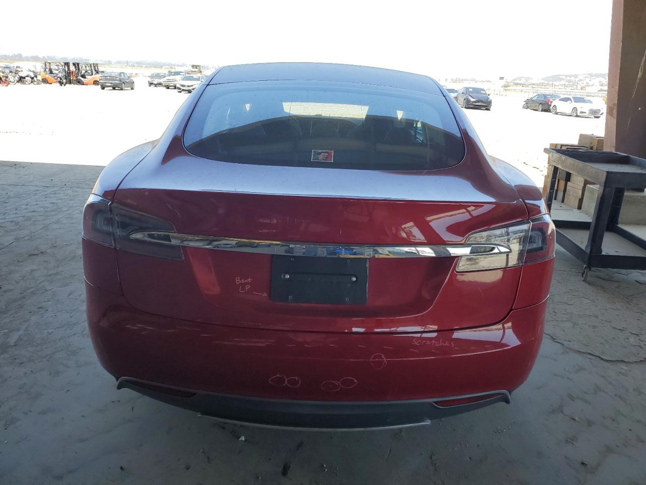 2013 Tesla Model S VIN: 5YJSA1AG5DFP12177 Lot: 61846195