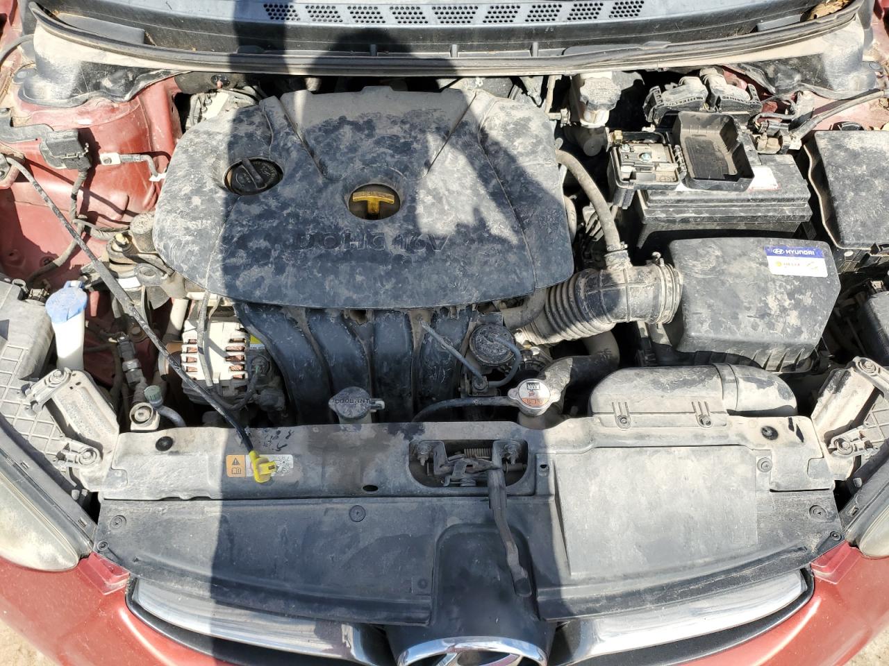2012 Hyundai Elantra Gls VIN: KMHDH4AE6CU244837 Lot: 62661995
