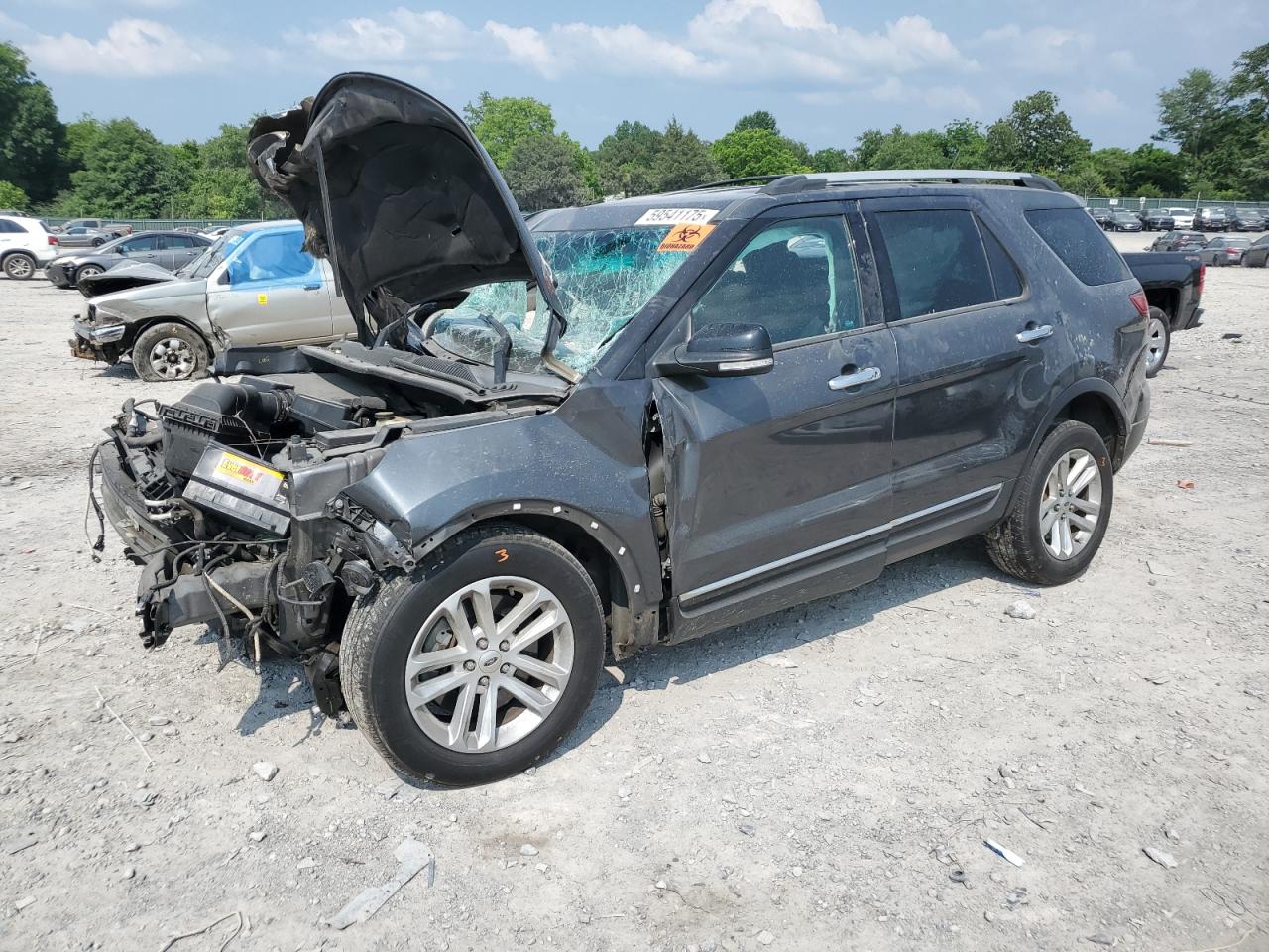 2015 Ford Explorer Xlt للبيع في Madisonville، TN - Side