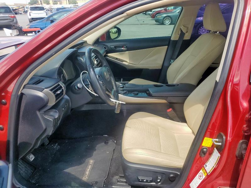 LEXUS IS 2014 Red