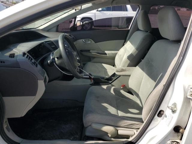Sedans HONDA CIVIC 2012 White