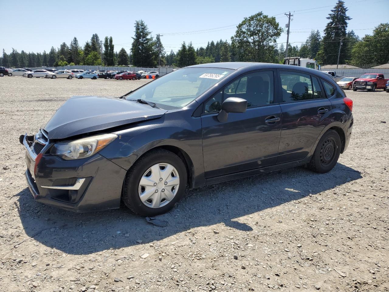 2016 Subaru Impreza en Venta en Graham, WA - Front End
