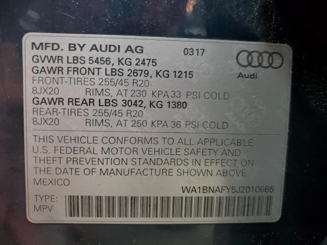 2018 AUDI Q5 PREMIUM PLUS  