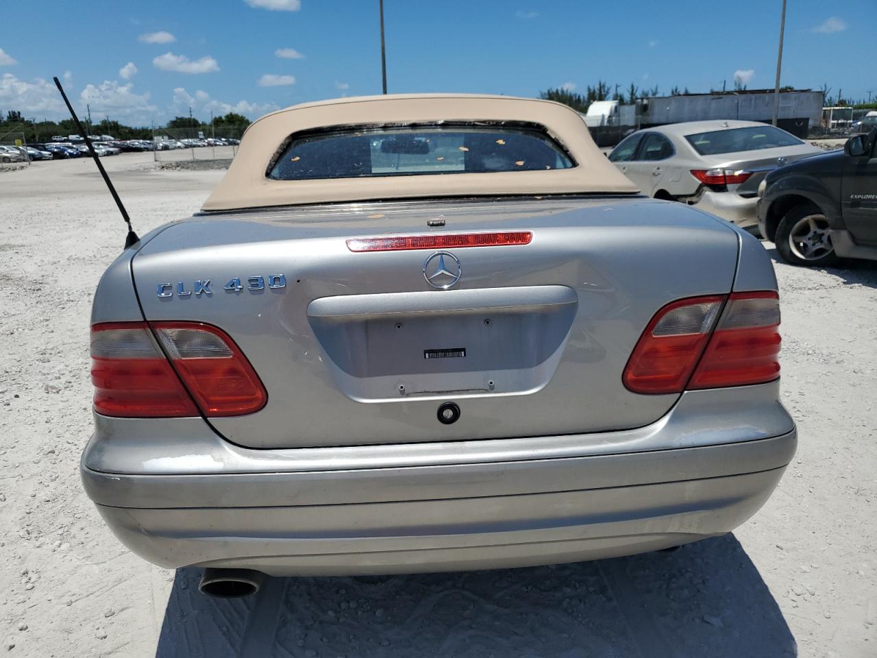 2003 Mercedes-Benz Clk 430 VIN: WDBLK70G63T141265 Lot: 61462795