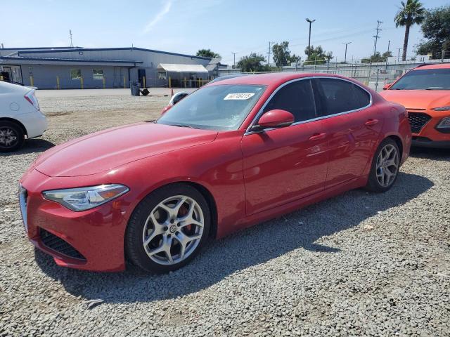  ALFA ROMEO GIULIA 2019 Червоний