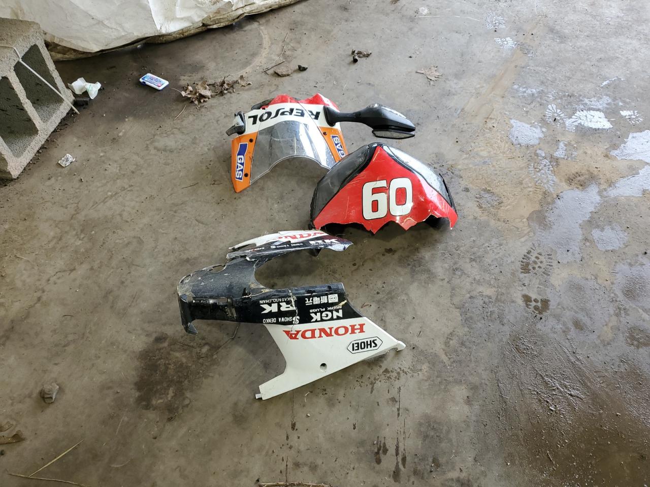 2011 Honda Cbr1000 Rr VIN: JH2SC5907BK300519 Lot: 62822805