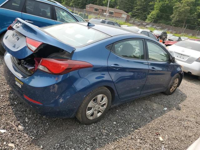 Sedans HYUNDAI ELANTRA 2016 Blue