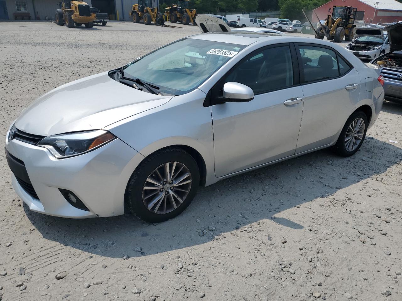 2014 Toyota Corolla L за продажба в Mendon, MA - Water/Flood