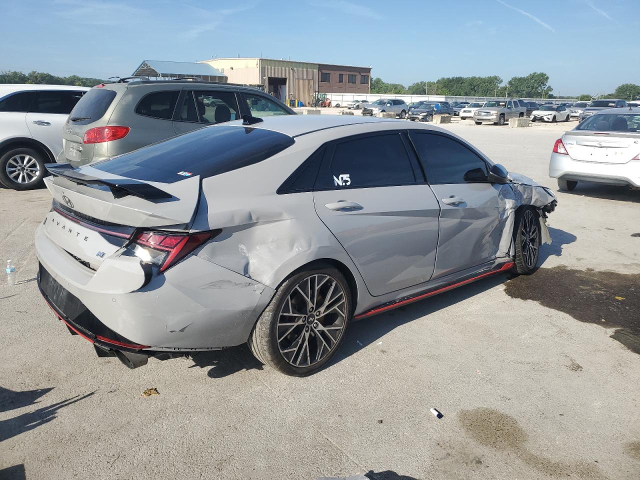 HYUNDAI ELANTRA 2023 VIN KMHLW4AK3PU011642 фото 3