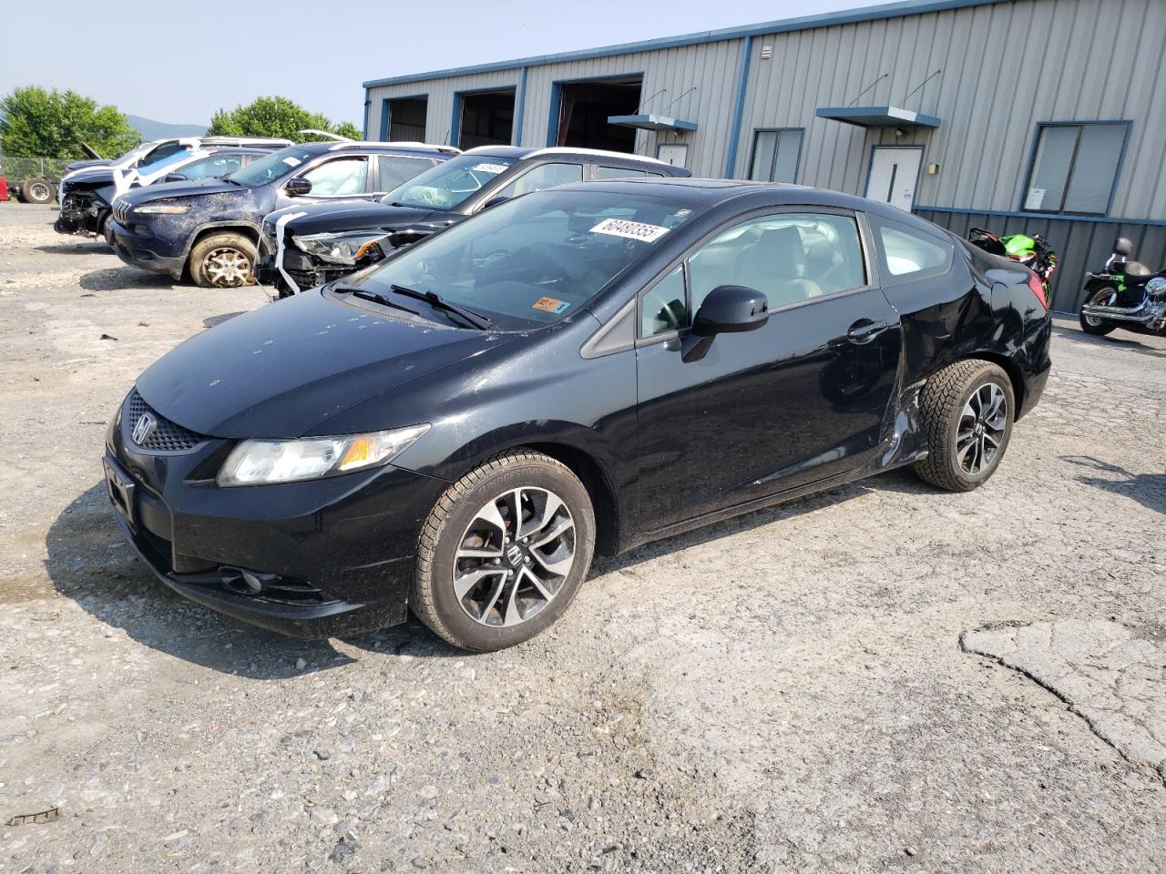 2013 Honda Civic Exl продається в Chambersburg, PA - Side