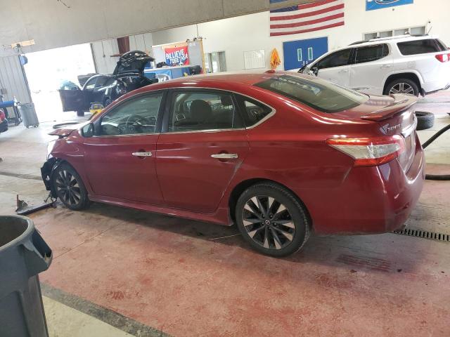  NISSAN SENTRA 2017 Bordowy