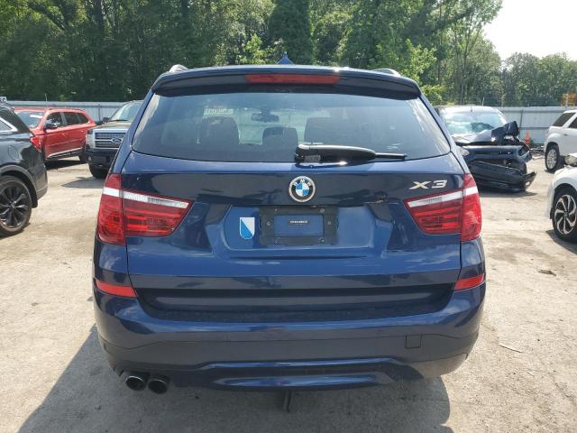  BMW X3 2017 Синий