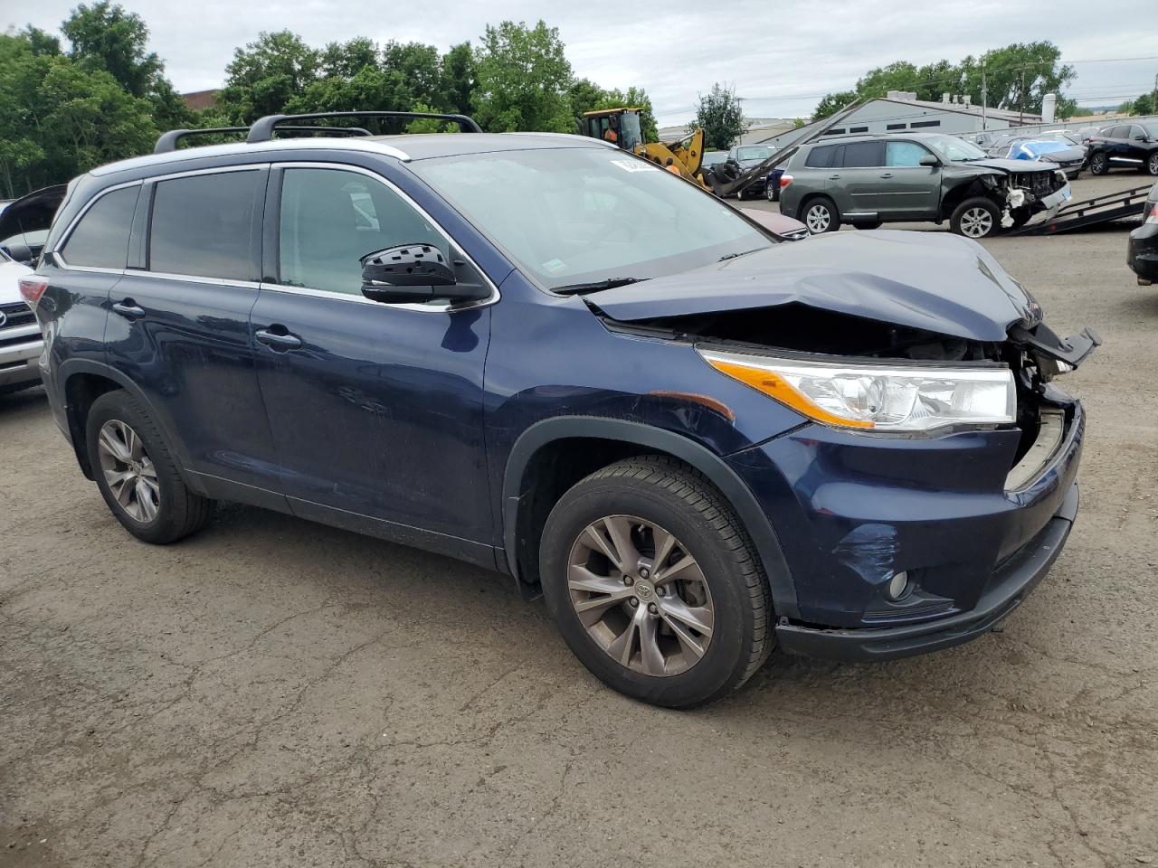 TOYOTA HIGHLANDER 2014 VIN 5TDJKRFH5ES013122 фото 4