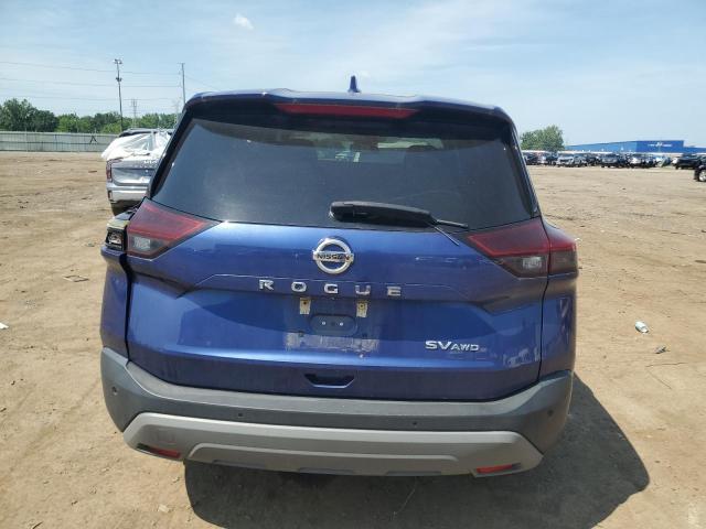  NISSAN ROGUE 2021 Синий