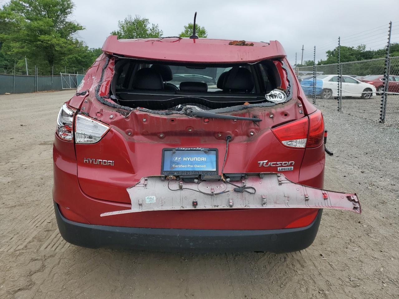 2013 Hyundai Tucson Gls VIN: KM8JUCAC3DU690131 Lot: 62771585