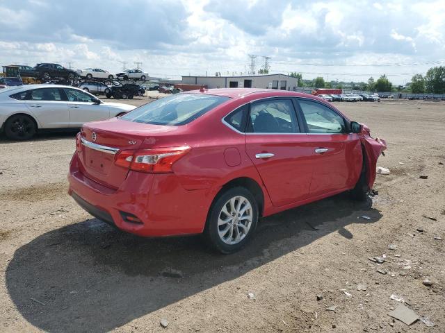  NISSAN SENTRA 2018 Red