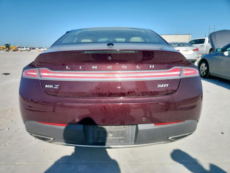  LINCOLN MKZ 2017 Burgundy