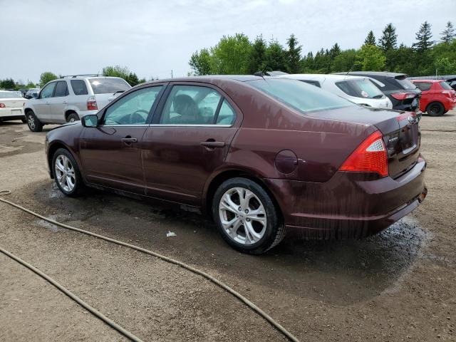 Sedans FORD FUSION 2012 Burgundy