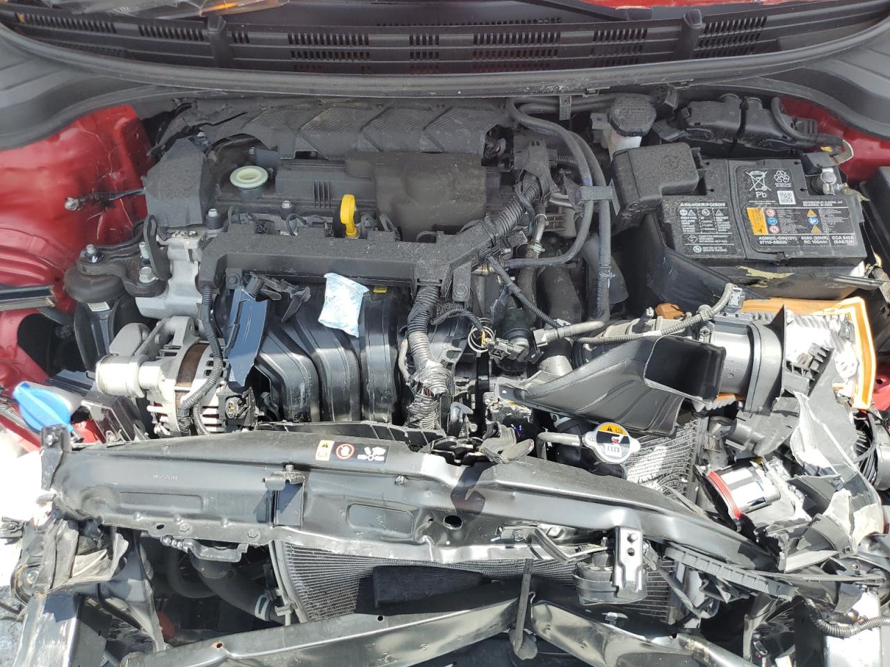 2022 Kia Rio Lx VIN: 3KPA24AD7NE498851 Lot: 60794805