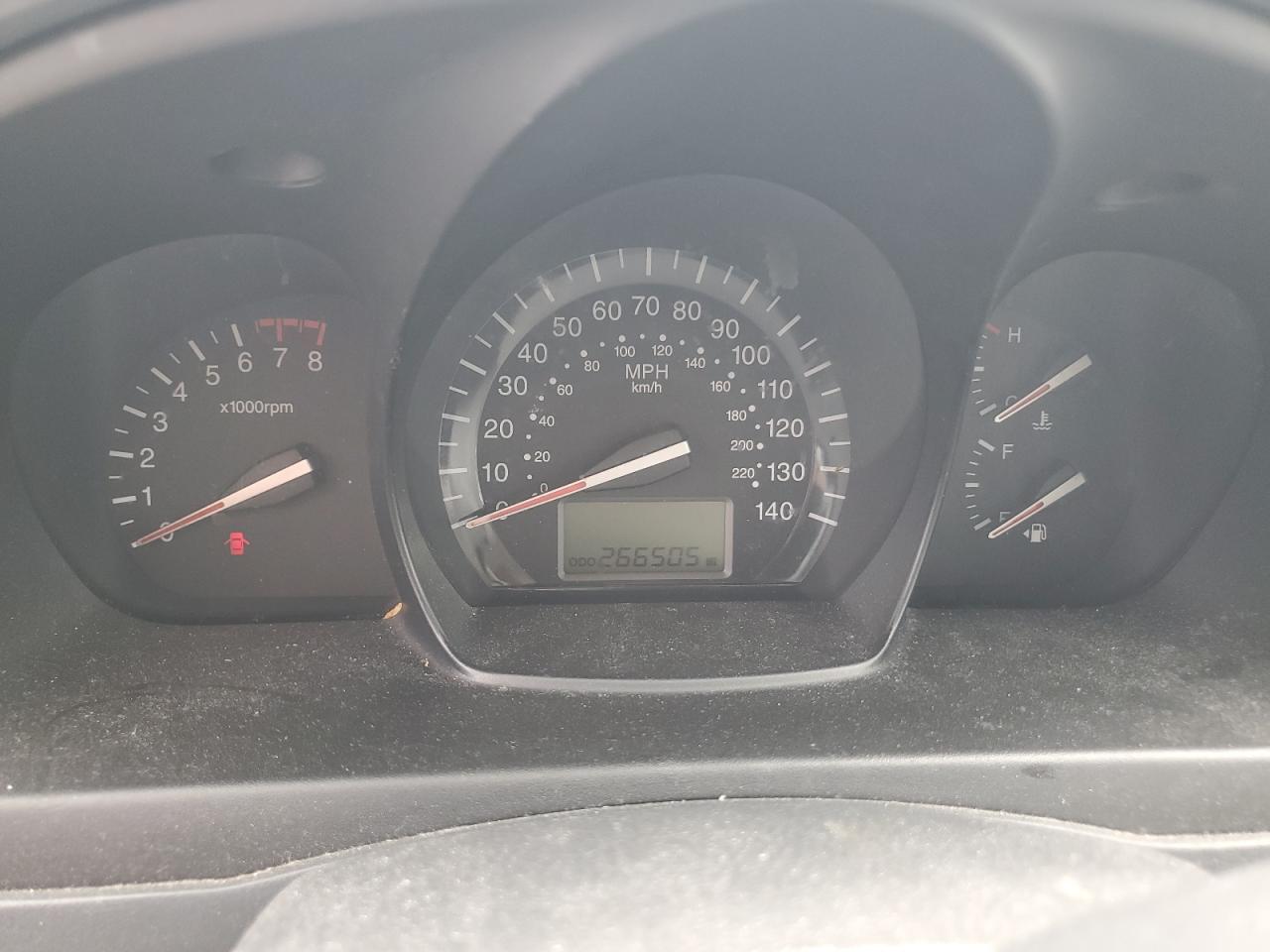 2008 Kia Spectra Ex VIN: KNAFE121485558226 Lot: 59919535