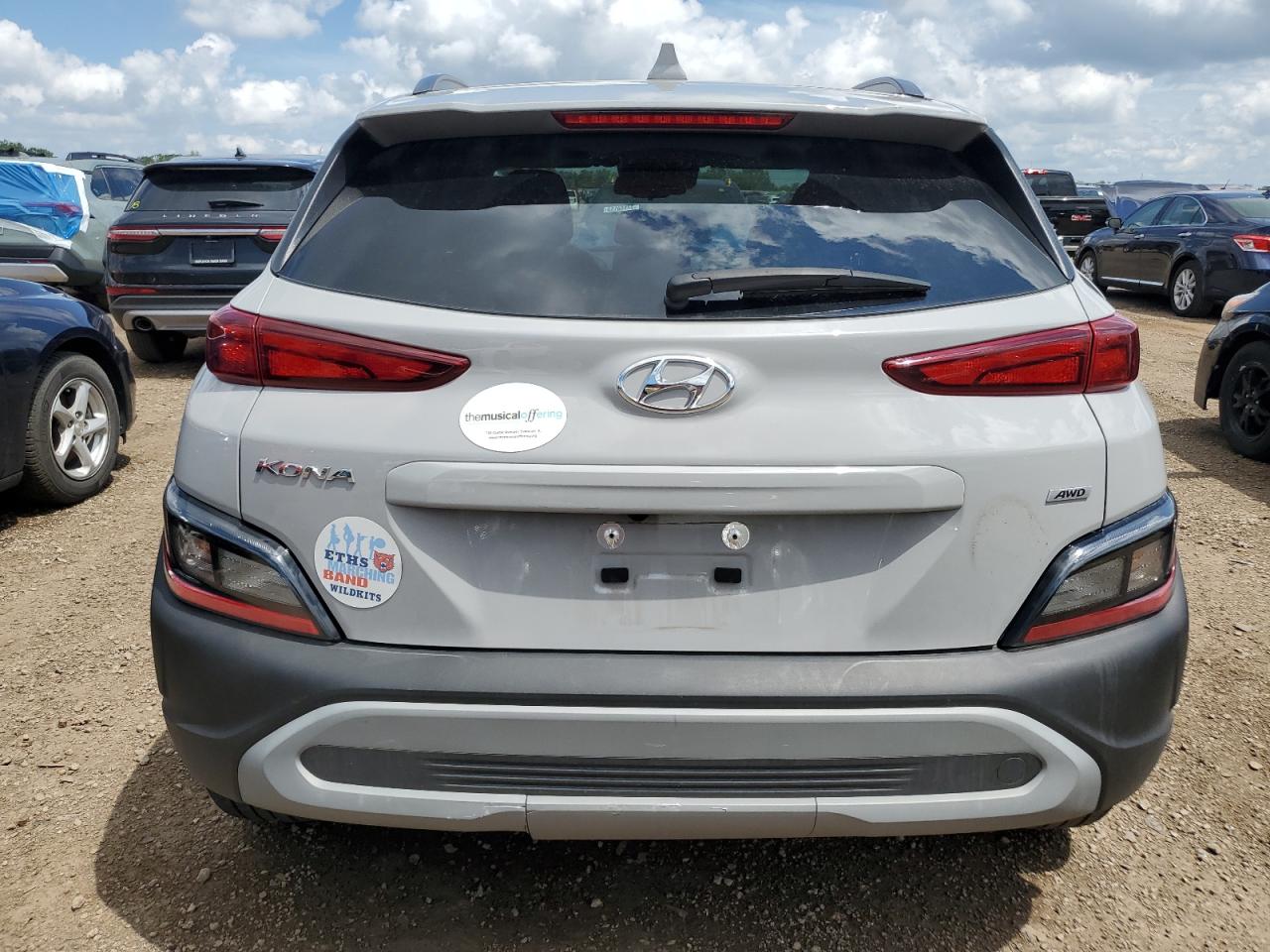 2023 Hyundai Kona Sel VIN: KM8K6CAB4PU061696 Lot: 62783725
