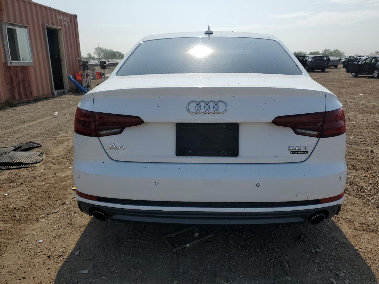 2018 Audi A4 Premium Plus VIN: WAUENAF47JN013787 Lot: 61101235