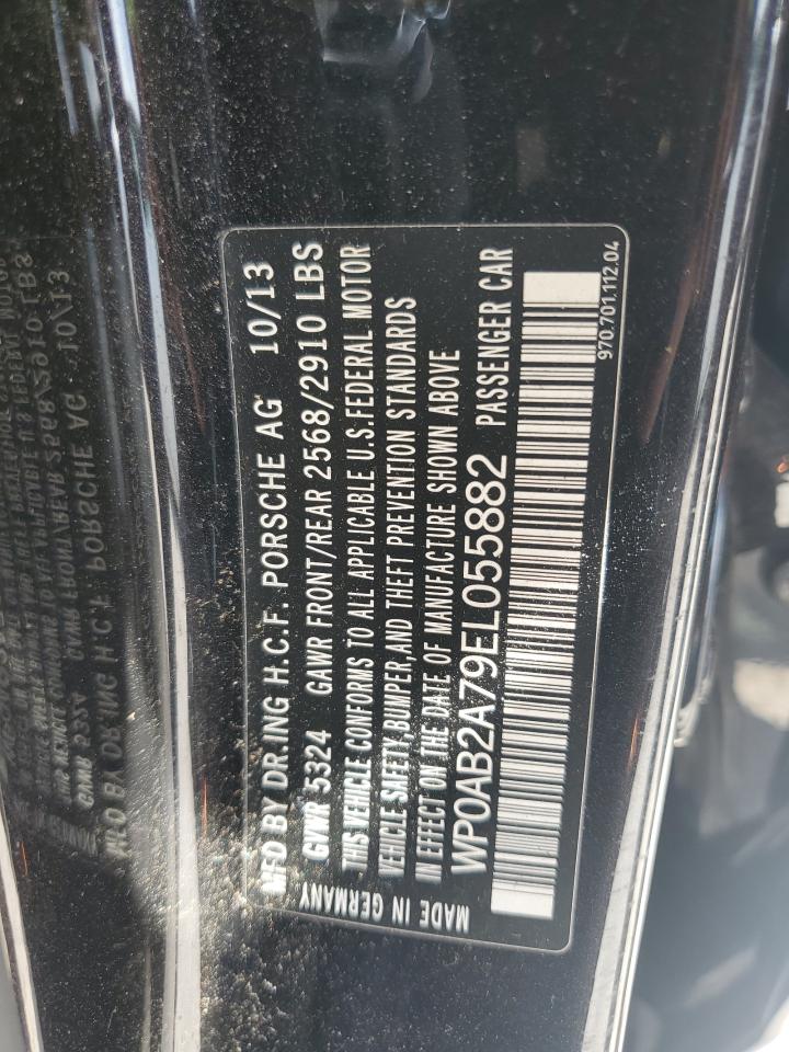 2014 Porsche Panamera S VIN: WP0AB2A79EL055882 Lot: 61444725