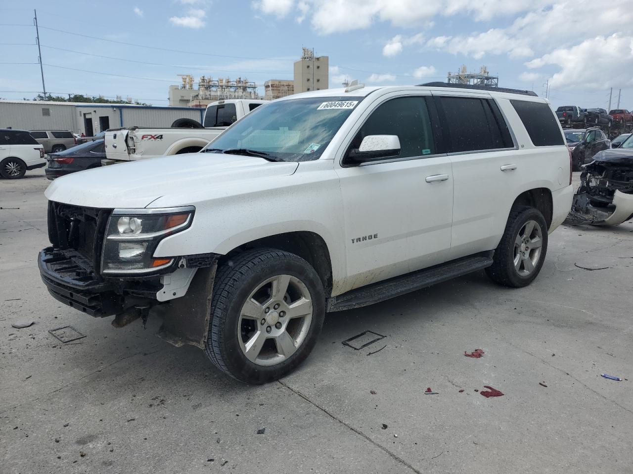 2016 Chevrolet Tahoe C1500 Lt zu verkaufen in New Orleans, LA - Front End